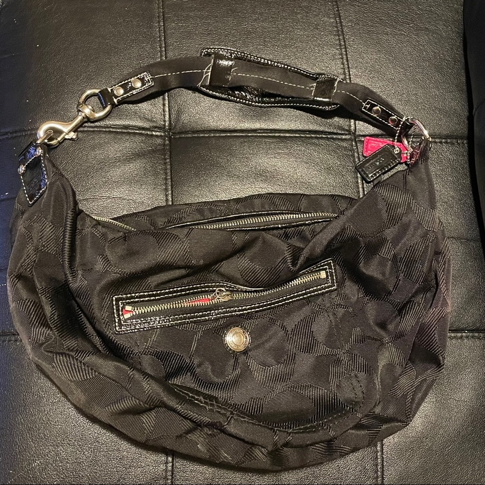 Coach Medium Hobo Black Handbag
